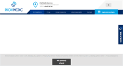 Desktop Screenshot of profimedic.pl